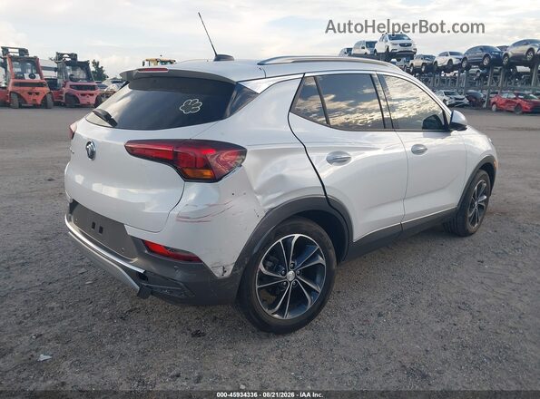 KL4MMFSL1LB077124 2020 BUICK ENCORE White უკანა მარჯვენა