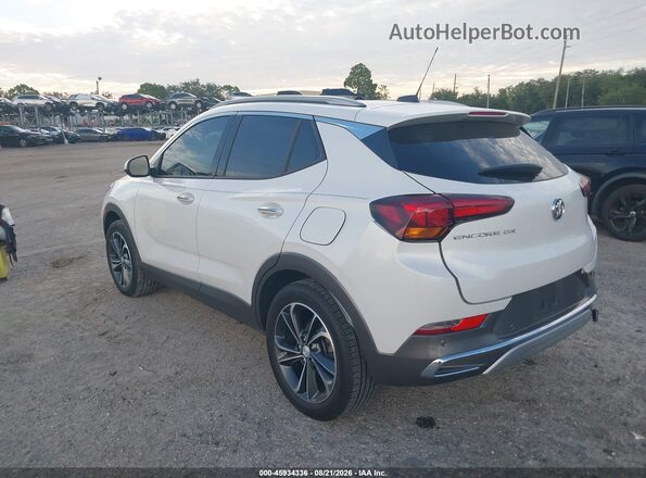 KL4MMFSL1LB077124 2020 BUICK ENCORE White უკანა მარცხენა