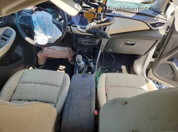 KL4MMFSL1PB007368 2023 BUICK ENCORE White Առջևի վահանակի տեսք