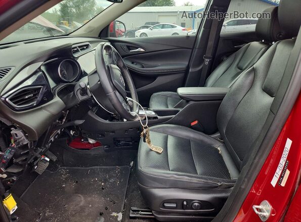 KL4MMFSL2LB104363 2020 BUICK ENCORE Бордовый Вид салона спереди