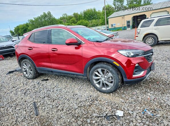 KL4MMFSL2LB104363 2020 BUICK ENCORE Бордовый Передняя правая четверть