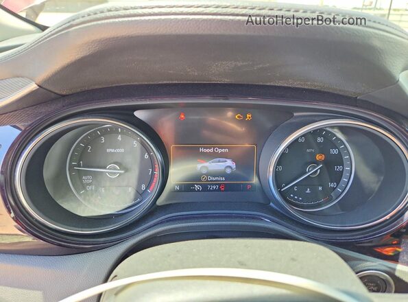 KL4MMFSL2LB125178 2020 BUICK ENCORE Red Instrument cluster view
