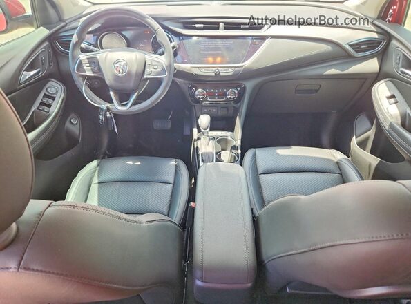 KL4MMFSL2LB125178 2020 BUICK ENCORE Red Dashboard view