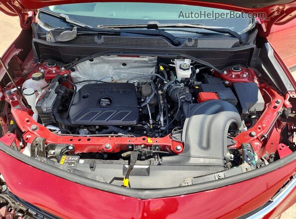 KL4MMFSL2LB125178 2020 BUICK ENCORE Red Engine compartment view