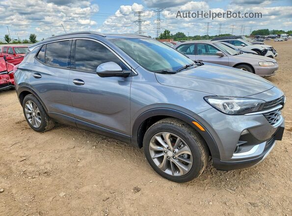 KL4MMFSL2MB162717 2021 BUICK ENCORE Серый Передняя правая четверть
