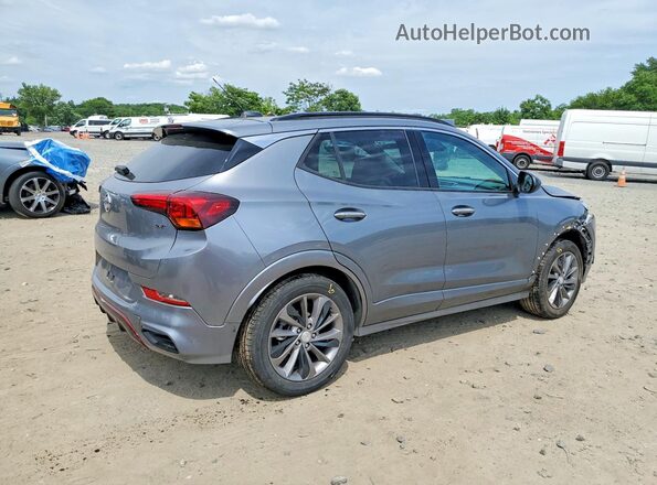 KL4MMFSL3MB100694 2021 BUICK ENCORE Gray Задня права чверть
