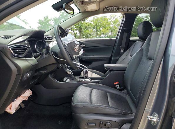 KL4MMFSL3MB100694 2021 BUICK ENCORE Gray Вид салону спереду