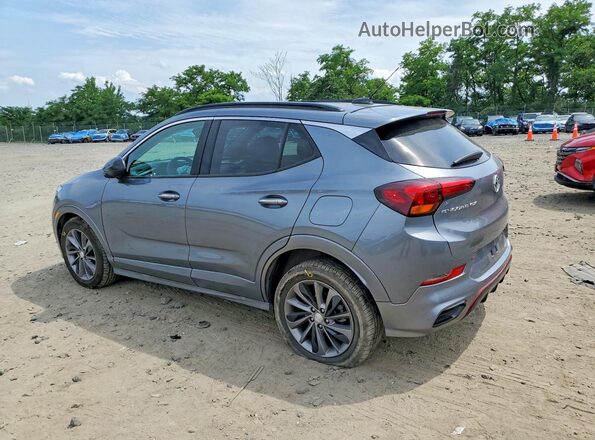 KL4MMFSL3MB100694 2021 BUICK ENCORE Gray Задня ліва чверть