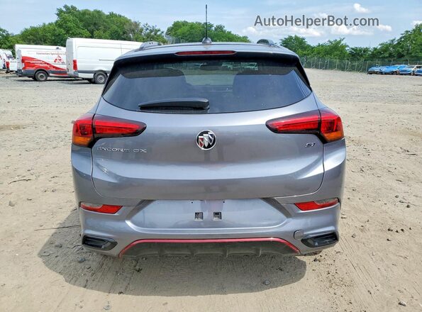 KL4MMFSL3MB100694 2021 BUICK ENCORE Gray Вид ззаду