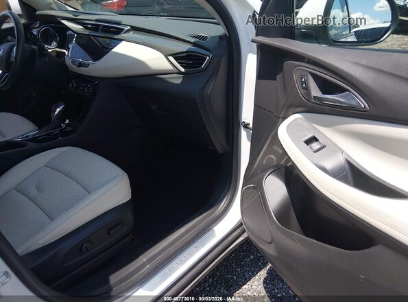 KL4MMFSL3NB101748 2022 BUICK ENCORE White წინა სალონის ხედი