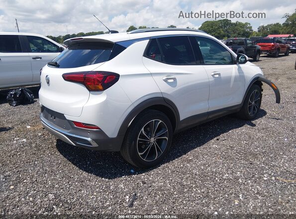 KL4MMFSL3NB101748 2022 BUICK ENCORE White უკანა მარჯვენა