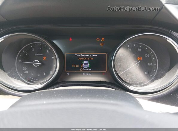 KL4MMFSL6LB128455 2020 BUICK ENCORE Темно-бордовый Вид задних сидений