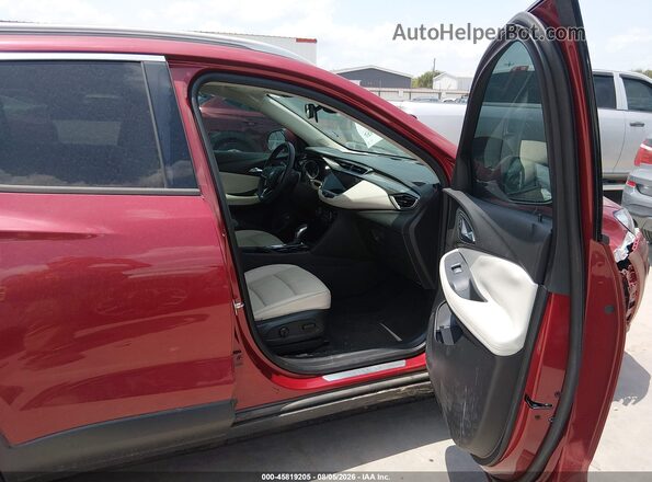 KL4MMFSL6LB128455 2020 BUICK ENCORE Темно-бордовый Вид салона спереди