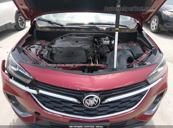 KL4MMFSL6LB128455 2020 BUICK ENCORE Темно-бордовый Вид сзади