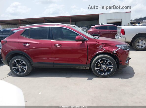 KL4MMFSL6LB128455 2020 BUICK ENCORE Темно-бордовый Вид задней части салона