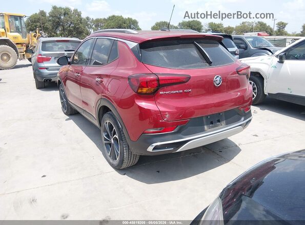 KL4MMFSL6LB128455 2020 BUICK ENCORE Темно-бордовый Задняя левая четверть