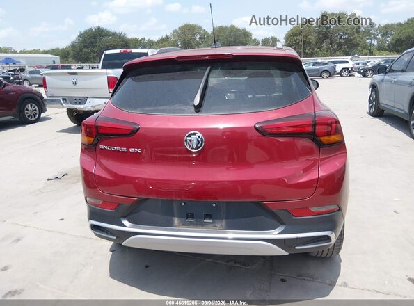 KL4MMFSL6LB128455 2020 BUICK ENCORE Темно-бордовый 