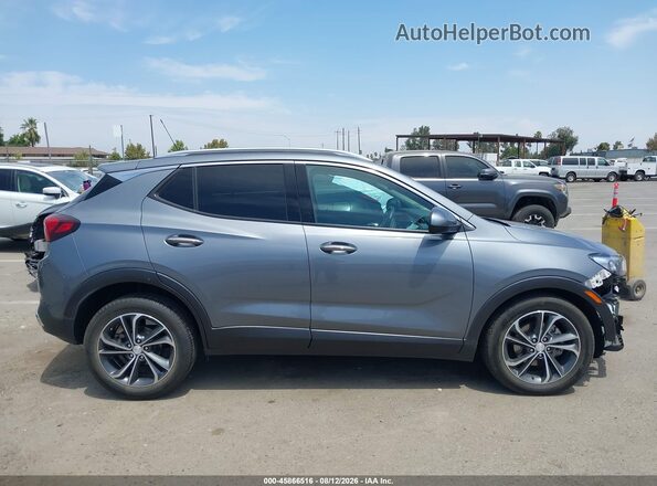 KL4MMFSL6NB085299 2022 BUICK ENCORE Gray 360 interior view