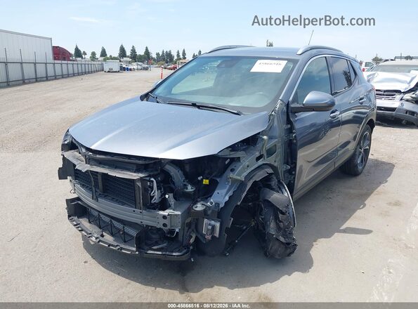 KL4MMFSL6NB085299 2022 BUICK ENCORE Gray Front left
