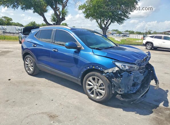 KL4MMFSL7LB115620 2020 BUICK ENCORE Blue Delantero derecho