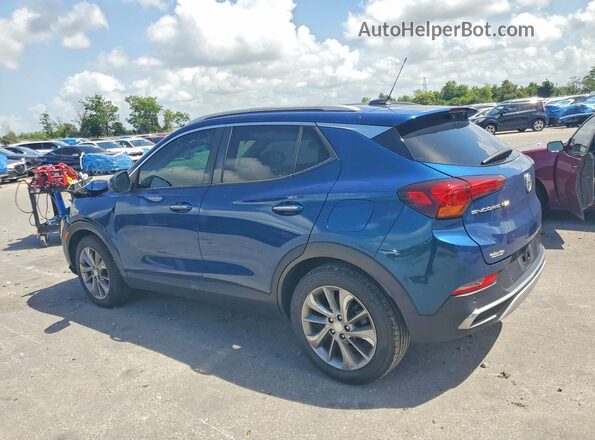 KL4MMFSL7LB115620 2020 BUICK ENCORE Blue Trasero izquierdo