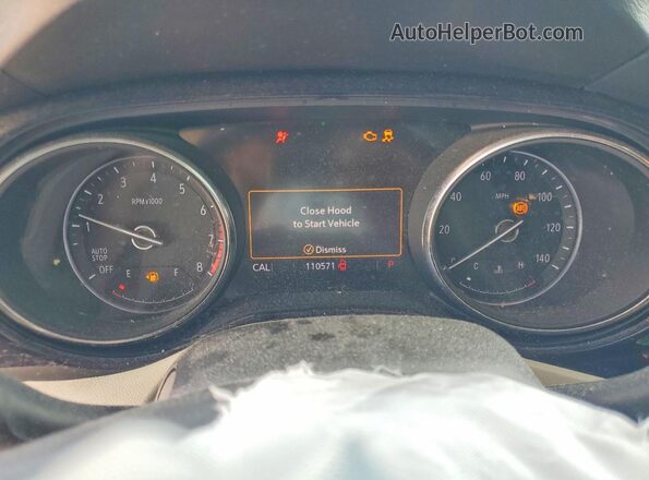 KL4MMFSL7LB115620 2020 BUICK ENCORE Blue Vista del cuadro de instrumentos