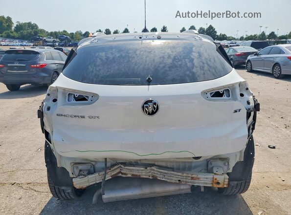 KL4MMFSL7MB143256 2021 BUICK ENCORE White Հետևի տեսք