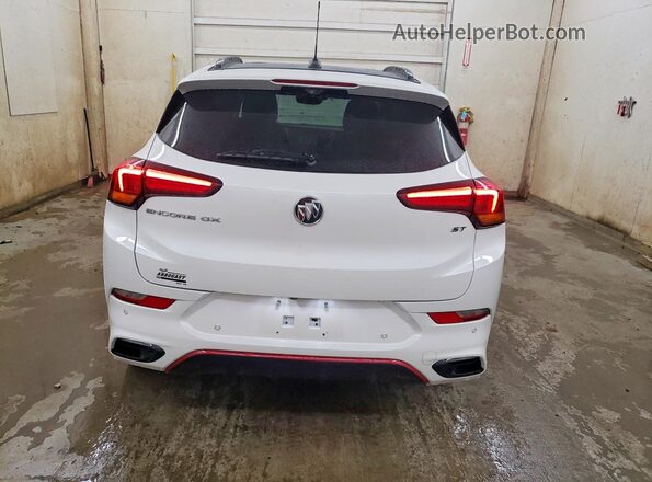 KL4MMFSL9MB061237 2021 BUICK ENCORE White Հետևի տեսք