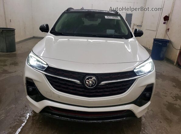 KL4MMFSL9MB061237 2021 BUICK ENCORE White Դիմացի տեսք