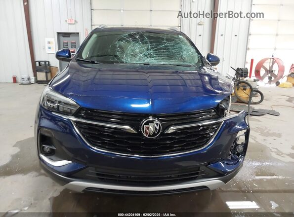 KL4MMFSL9PB088927 2023 BUICK ENCORE Blue ხელსაწყოთა პანელის ხედი