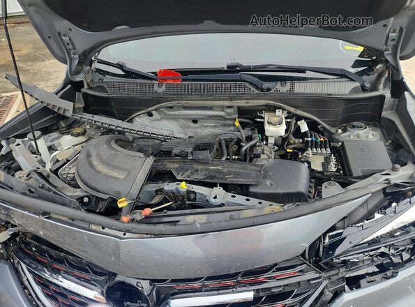 KL4MMFSLXMB040607 2021 BUICK ENCORE Gray ძრავის განყოფილების ხედი