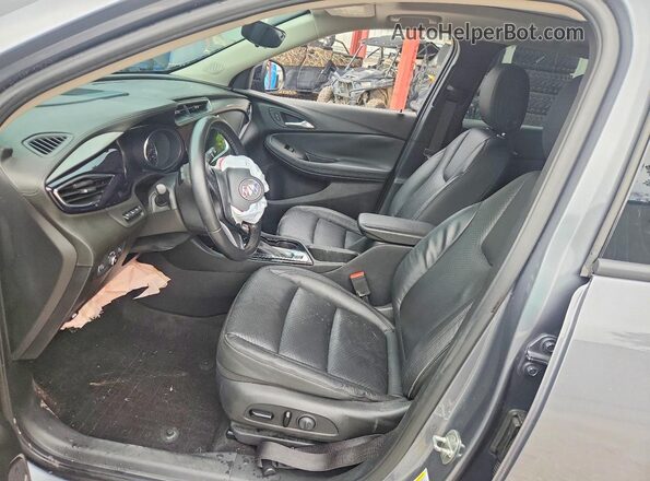 KL4MMFSLXMB040607 2021 BUICK ENCORE Gray წინა სალონის ხედი