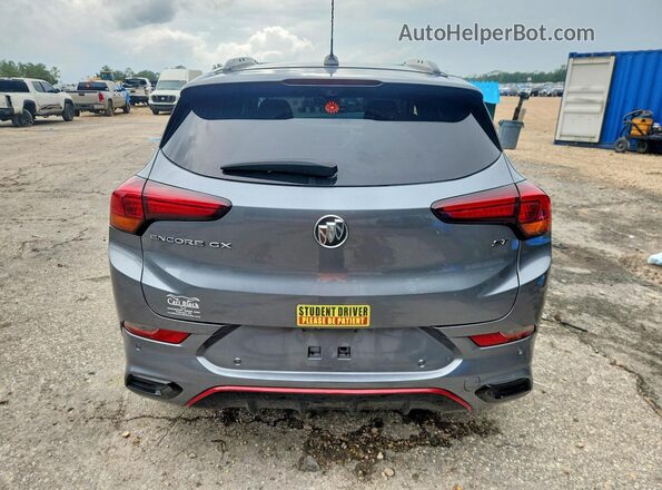 KL4MMFSLXMB040607 2021 BUICK ENCORE Gray უკანა ხედი