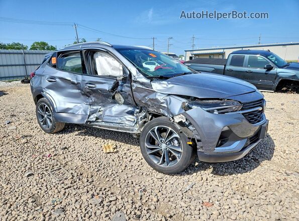 KL4MMFSLXNB009911 2022 BUICK ENCORE Серый Передняя правая четверть