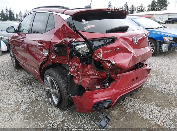 KL4MMGSL2MB040509 2021 BUICK ENCORE Red წინა ხედი