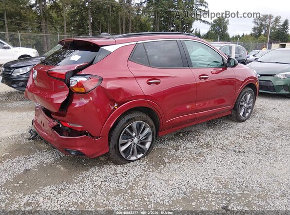 KL4MMGSL2MB040509 2021 BUICK ENCORE Red უკანა მარჯვენა