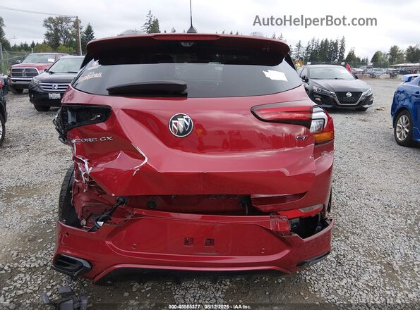 KL4MMGSL2MB040509 2021 BUICK ENCORE Red 