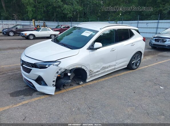 KL4MMGSL2MB086647 2021 BUICK ENCORE White Front left