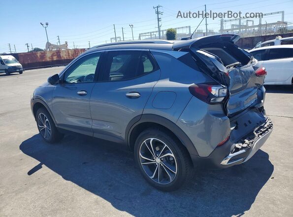 KL4MMGSL3MB165549 2021 BUICK ENCORE Gray Rear left