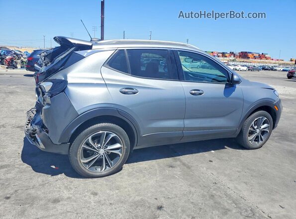 KL4MMGSL3MB165549 2021 BUICK ENCORE Gray Rear right