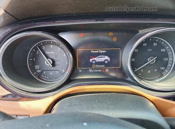 KL4MMGSL4LB074384 2020 BUICK ENCORE White ხელსაწყოთა პანელის ხედი