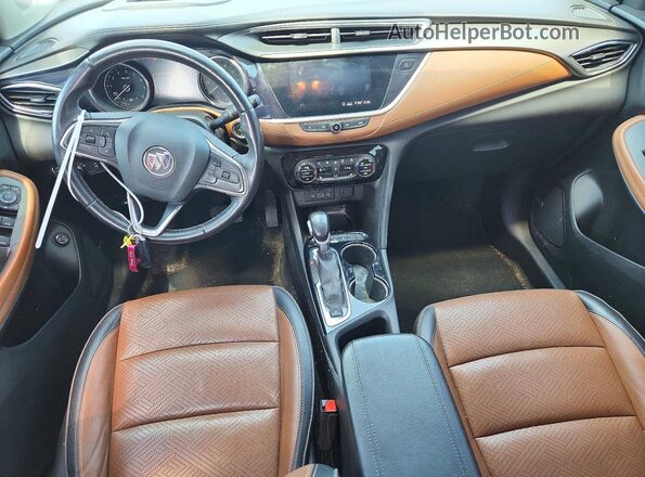 KL4MMGSL4LB074384 2020 BUICK ENCORE White წინა პანელის ხედი