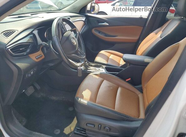 KL4MMGSL5LB040485 2020 BUICK ENCORE White Вид салону спереду