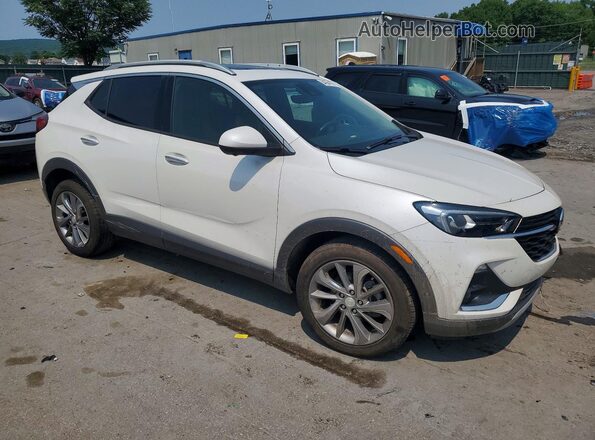 KL4MMGSL5LB040485 2020 BUICK ENCORE White Передня права чверть