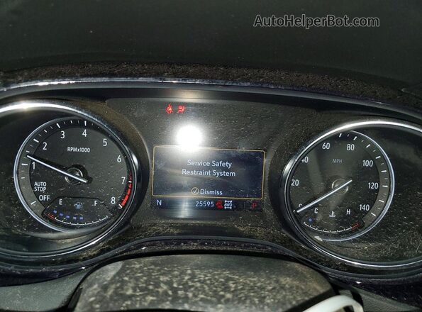 KL4MMGSL5PB036135 2023 BUICK ENCORE Белый Вид щитка приборов