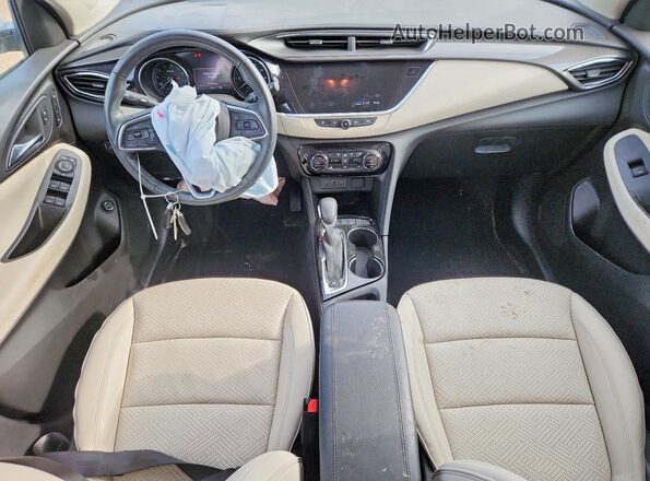 KL4MMGSL5PB153956 2023 BUICK ENCORE White წინა პანელის ხედი