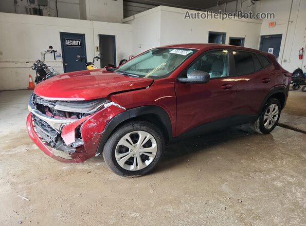 KL77LFE20RC172217 2024 CHEVROLET TRAX Burgundy 