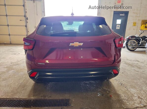 KL77LFE20RC172217 2024 CHEVROLET TRAX Burgundy Widok z tyłu
