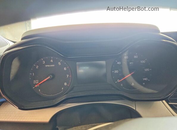 KL77LFE20RC172217 2024 CHEVROLET TRAX Burgundy Widok zestawu wskaźników