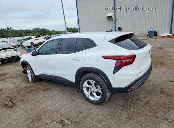KL77LFE20RC214420 2024 CHEVROLET TRAX White Задня ліва чверть